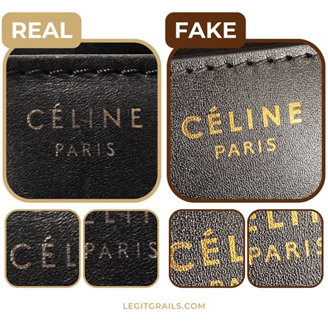 fake celine plastic bag|how to authenticate a celine bag.